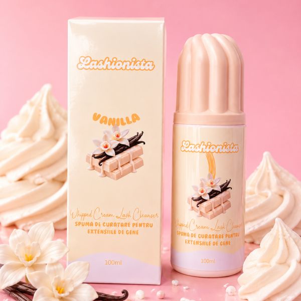 Whipped Cream Lash Cleanser -  Vanilla